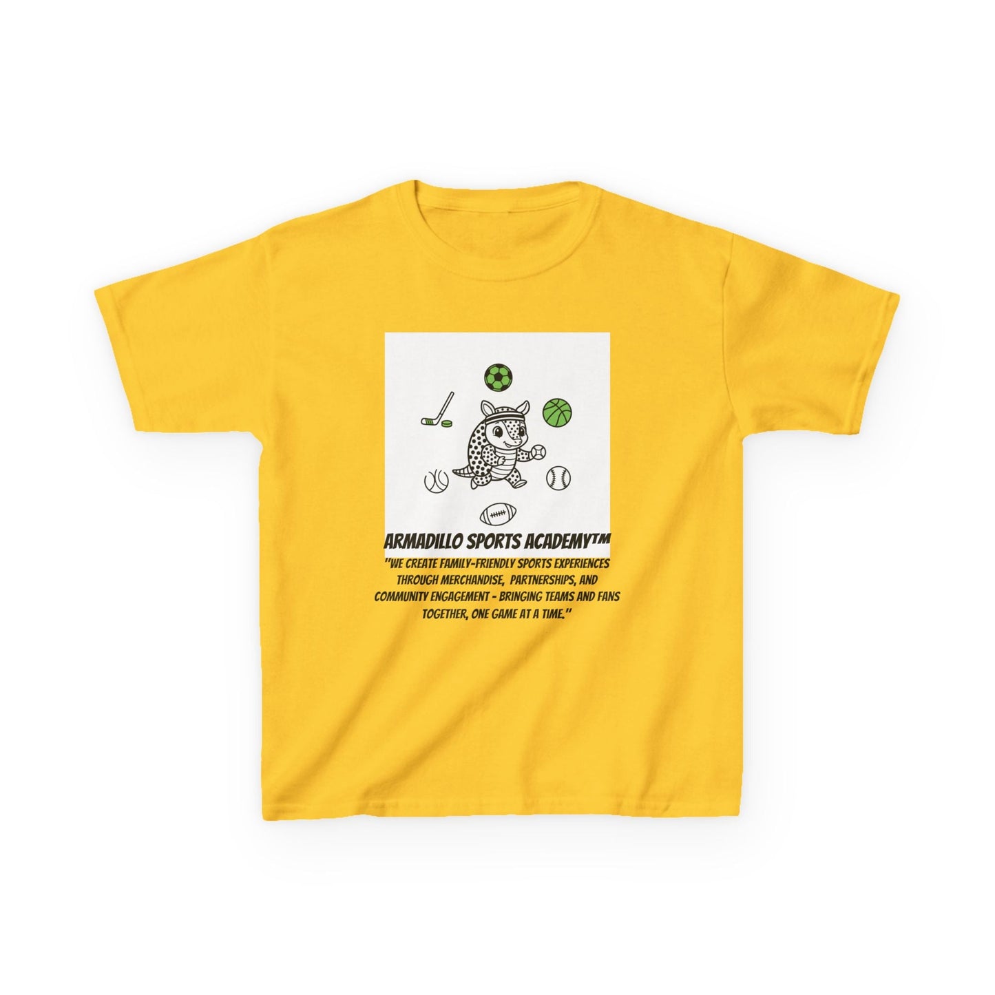 Kids Tee — "Future Star" Armadillo Sports Academy Youth T-Shirt