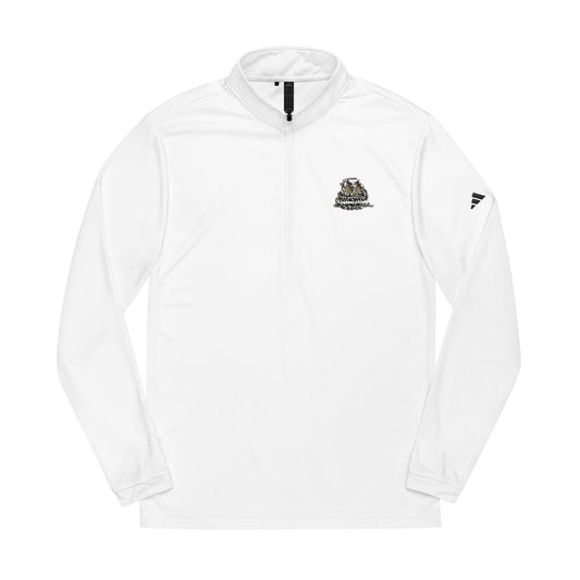 adidas A401 | Custom Embroidered | Women's Golf | Quarter-Zip Pullover | by Dead-Armadillo.com™