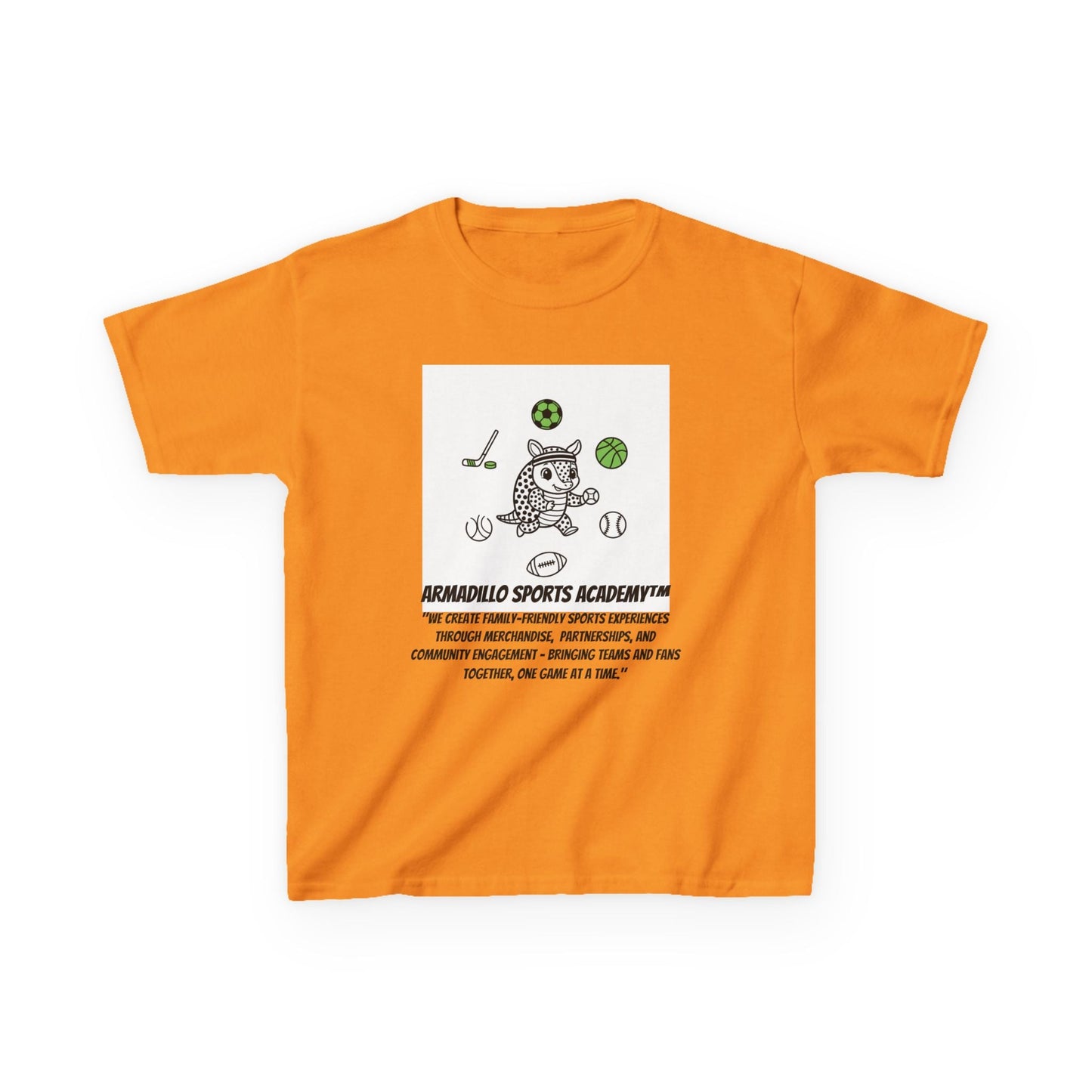 Kids Tee — "Future Star" Armadillo Sports Academy Youth T-Shirt