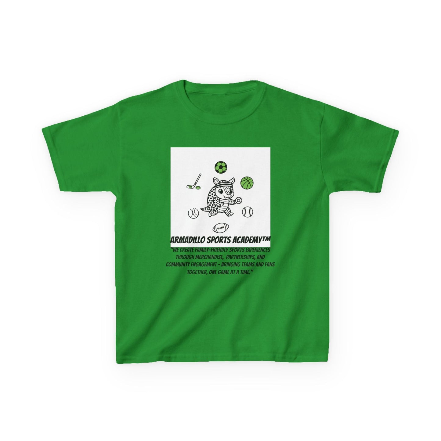 Kids Tee — "Future Star" Armadillo Sports Academy Youth T-Shirt