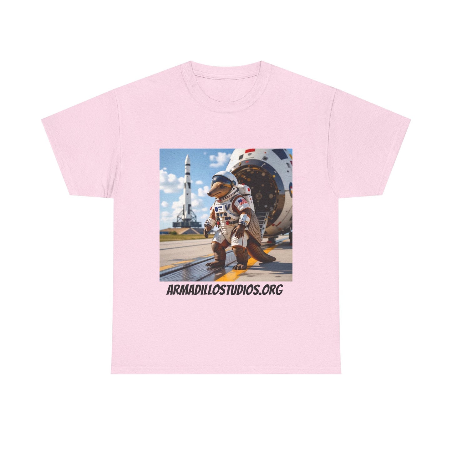 Astronaut Armadillo T-Shirt | ArmadilloStudios.org  | Space Collection