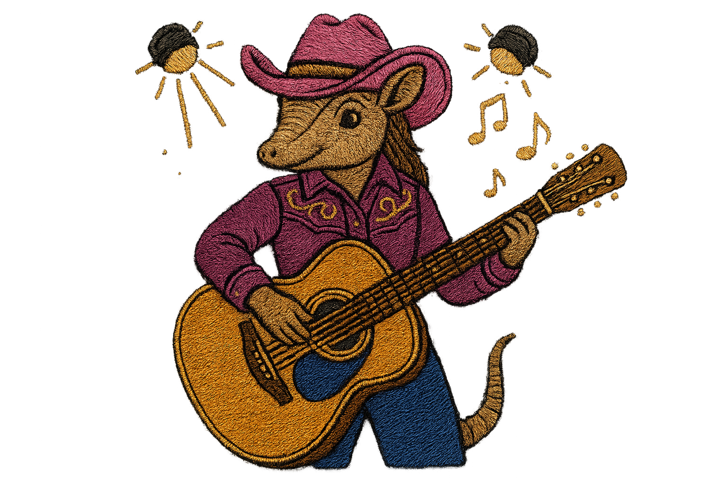 Karma the Armadillo | High Top Sneakers | Custom Embroidered Women's Footwear | Armadillostudios | Character Collection