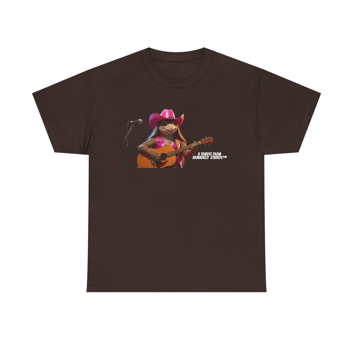 "Gildan 5000 - Karma Tribute Shirt - Minimalist Edition - White font"