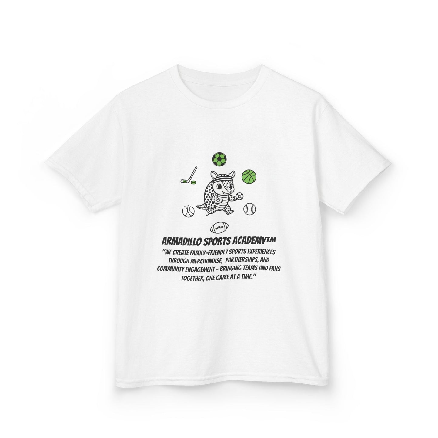 Kids Tee — "Future Star" Armadillo Sports Academy Youth T-Shirt
