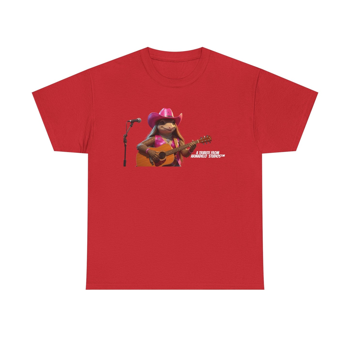 "Gildan 5000 - Karma Tribute Shirt - Minimalist Edition - White font"