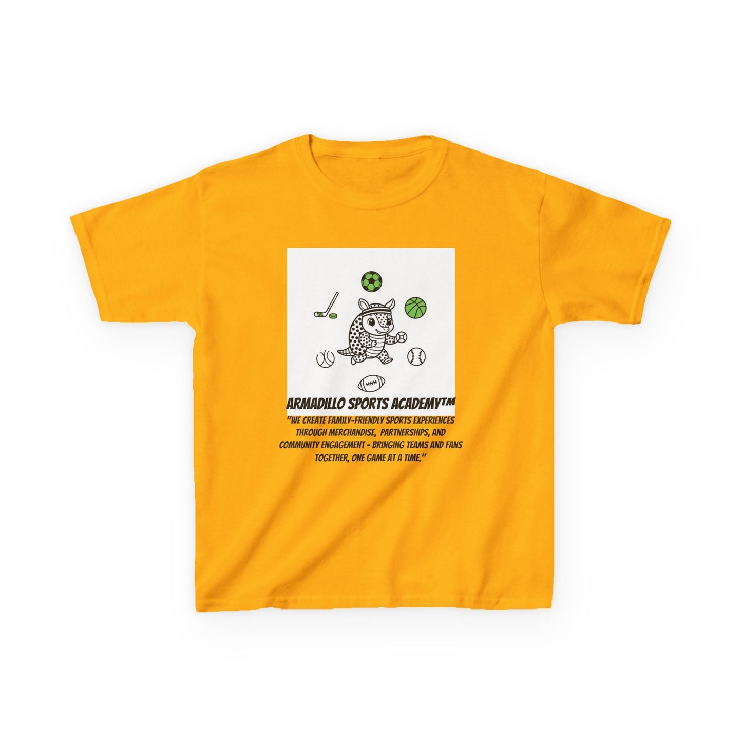 Kids Tee — "Future Star" Armadillo Sports Academy Youth T-Shirt