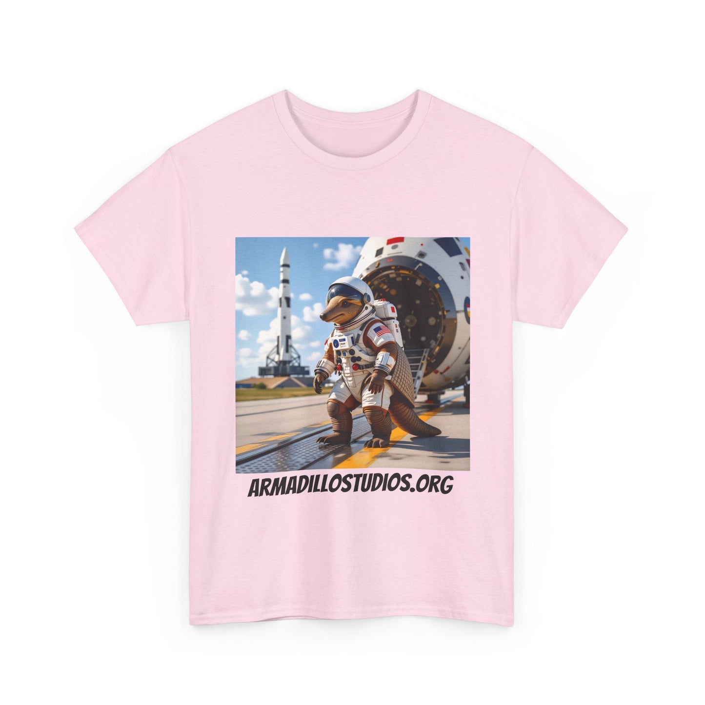 Astronaut Armadillo T-Shirt | ArmadilloStudios.org  | Space Collection